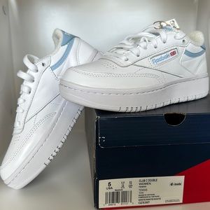 NWB🌟Reebok x UO Club C Double Retro Sneaker in Sky (5)